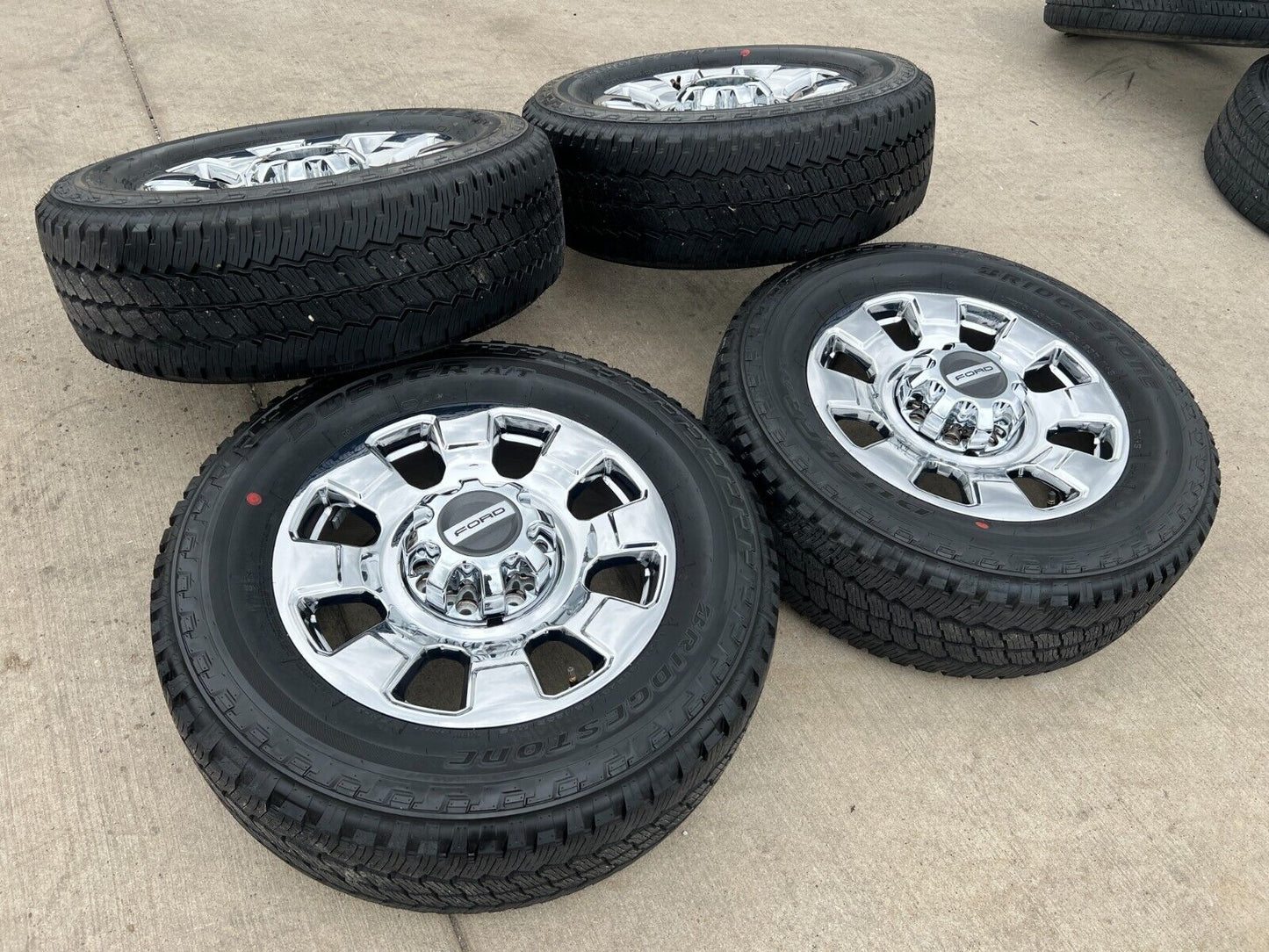 20" Ford F-250 F-350 OEM chrome Lariat 10295 wheels rims 2024 2025 NEW