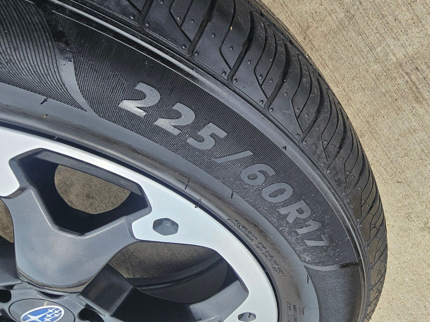 17" Subaru XV Crosstrek OEM wheels rims tires 2022 2023 2024 2025