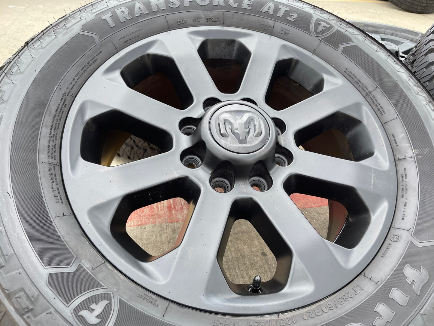 20" Dodge Ram 2500 3500 LARAMIE OEM 2700 wheels rims tires 2023 2024 2025 2026