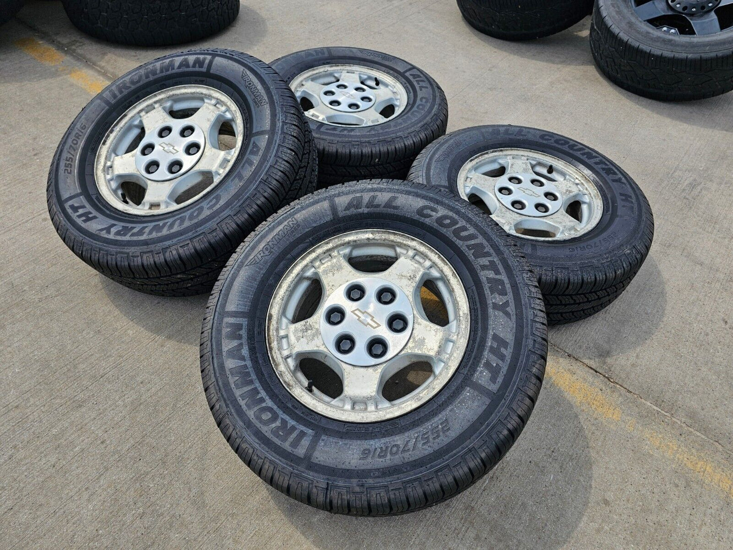 16" Chevy Silverado 1500 Tahoe OEM 5073 wheels rims 2002 2003 2004 2005 2006