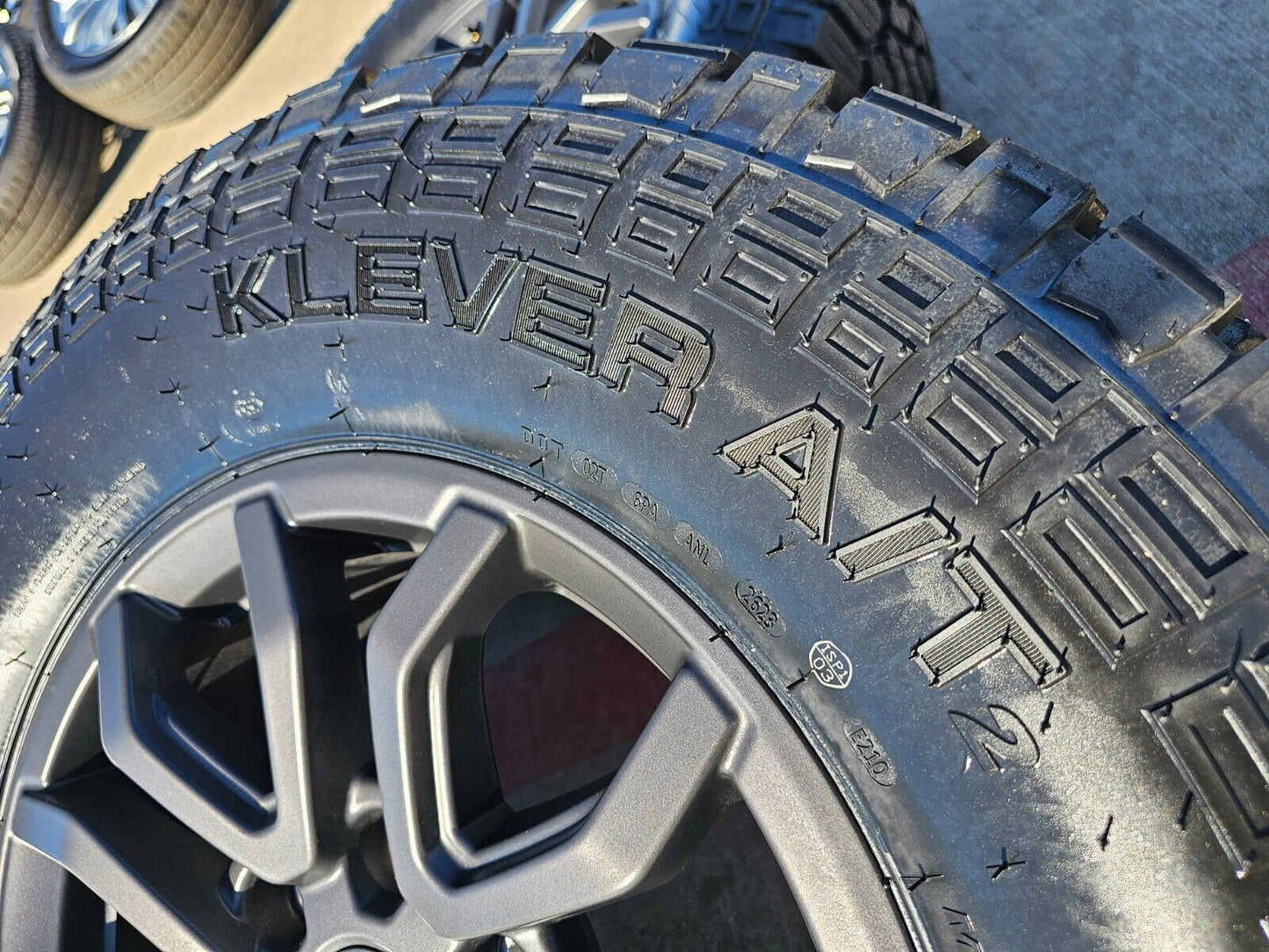 17" Ford Ranger Raptor wheels rims Bronco A/T2 tires 2023 2024 2025 NEW