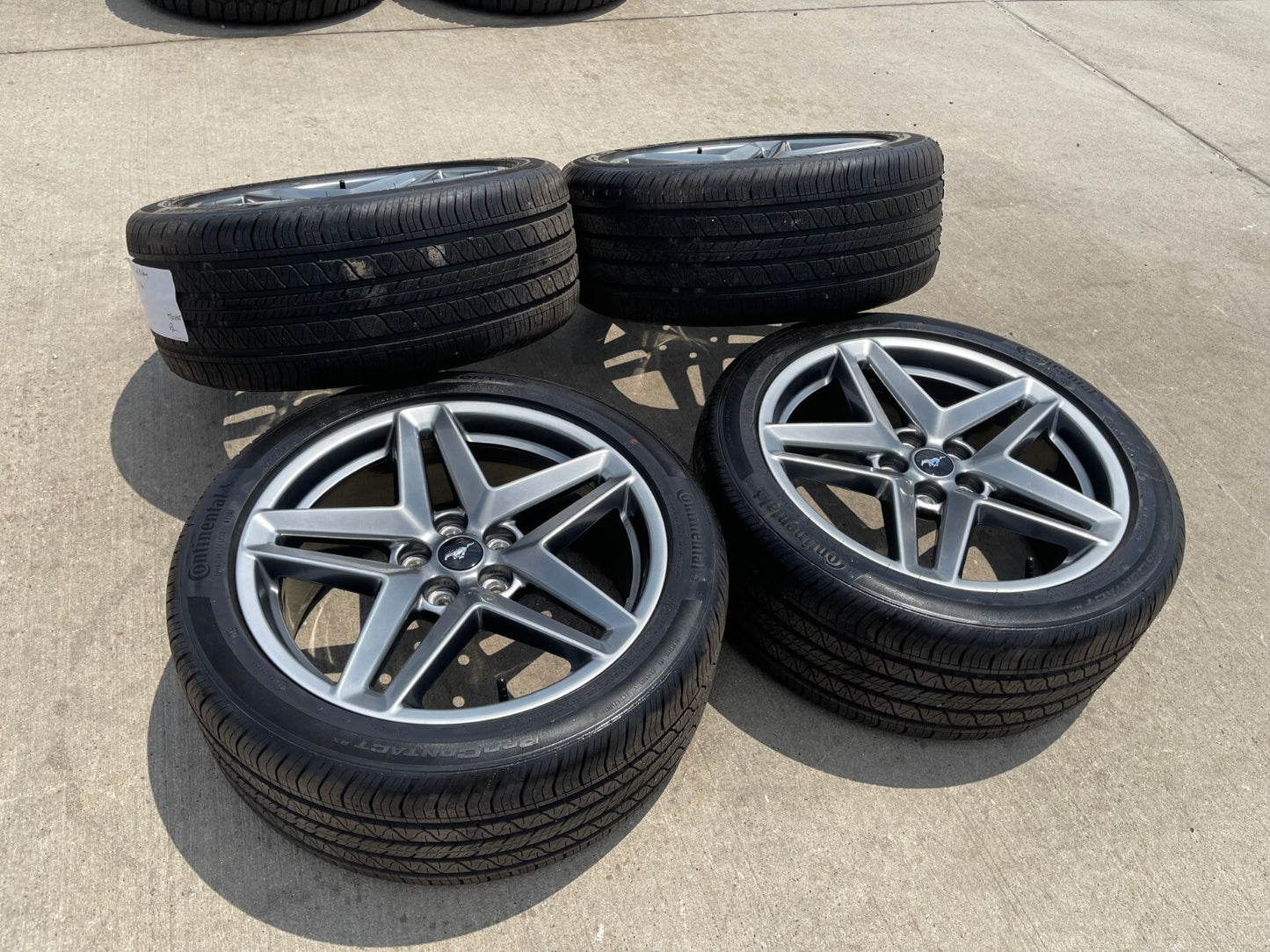 19" Ford Mustang Stealth GT OEM wheels rims tires 2022 2023 2024 2025 2026 NEW