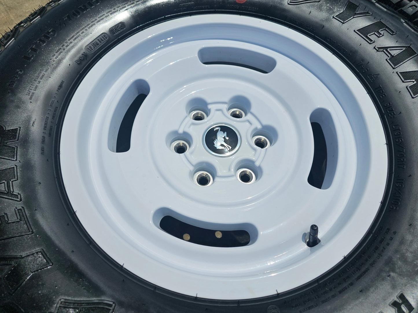 17" Ford Bronco HERITAGE Limited Edition wheels rims white 2025 35" NEW