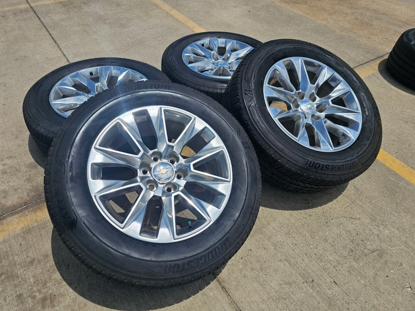 20" Chevy Tahoe Silverado LTZ 5920 OEM wheels rims Yukon 2023 2024 2025 2026 NEW