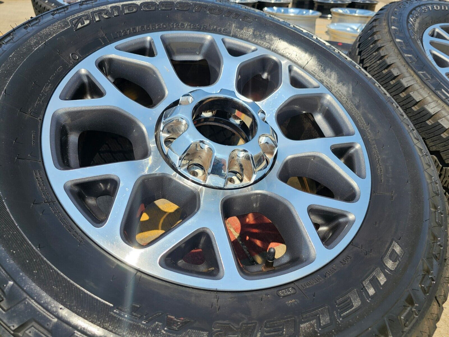 20" Ford F-250 F-350 OEM Lariat wheels rims 10292 tires 2021 2022 2023 2024 2025