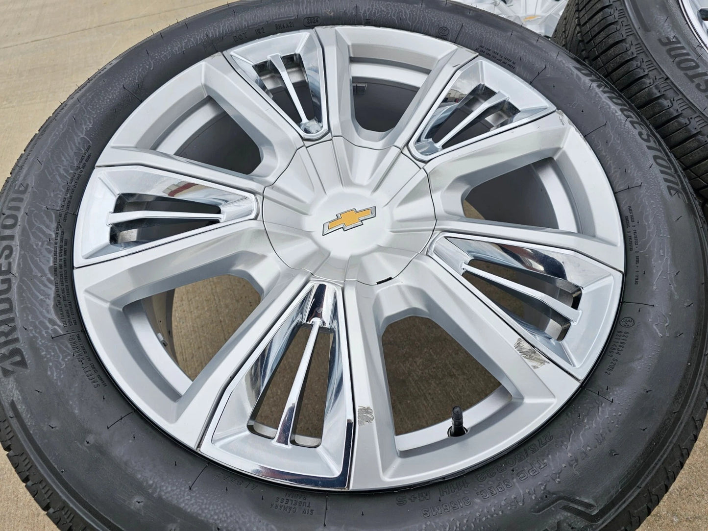 22" Chevy Tahoe RST OEM wheels rims 96951 Silverado Suburban 2023 2024 2025 NEW