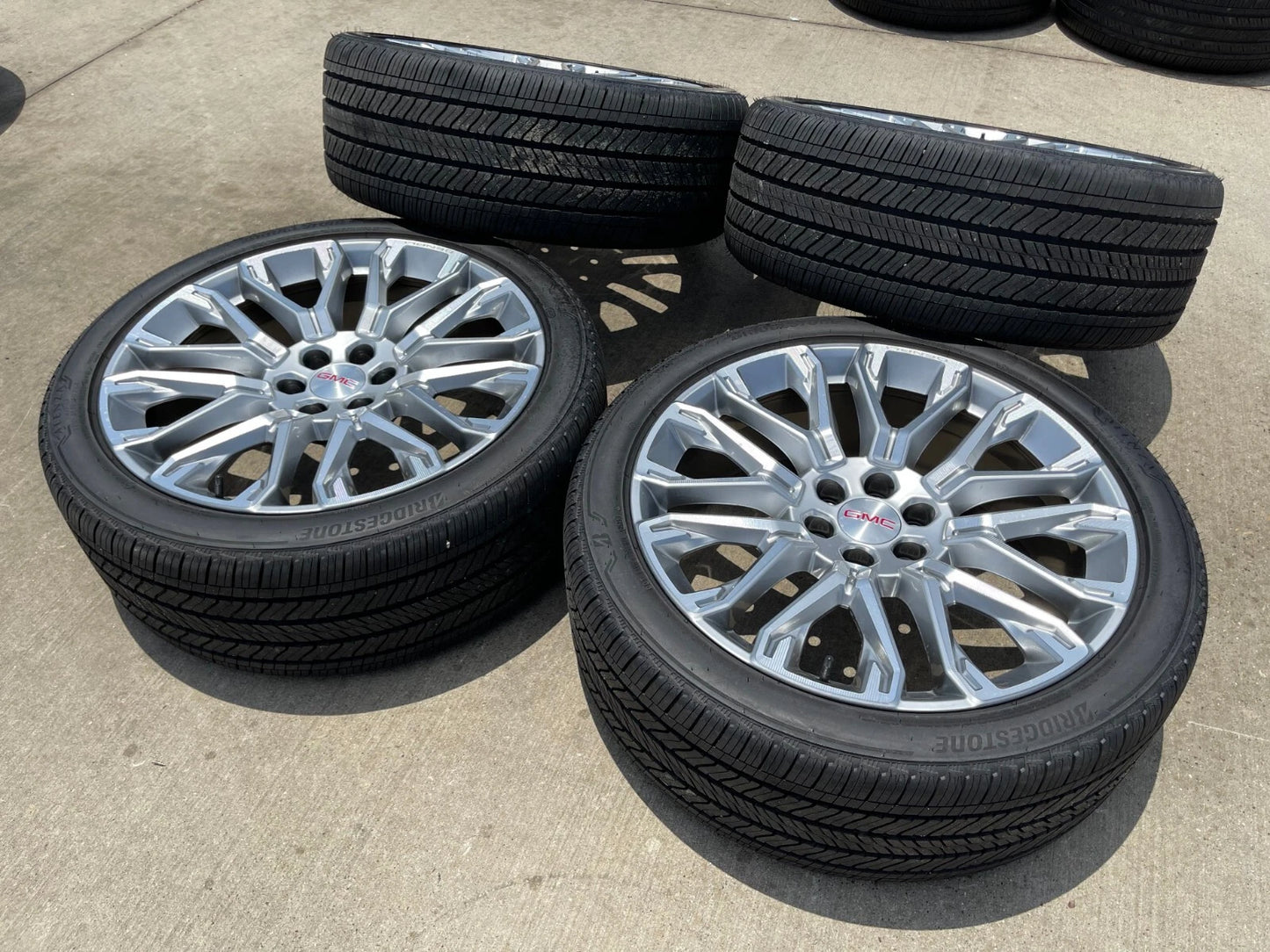 24" GMC Yukon Sierra DENALI OEM wheels rims tires 2022 2023 2024 2025 2026 NEW