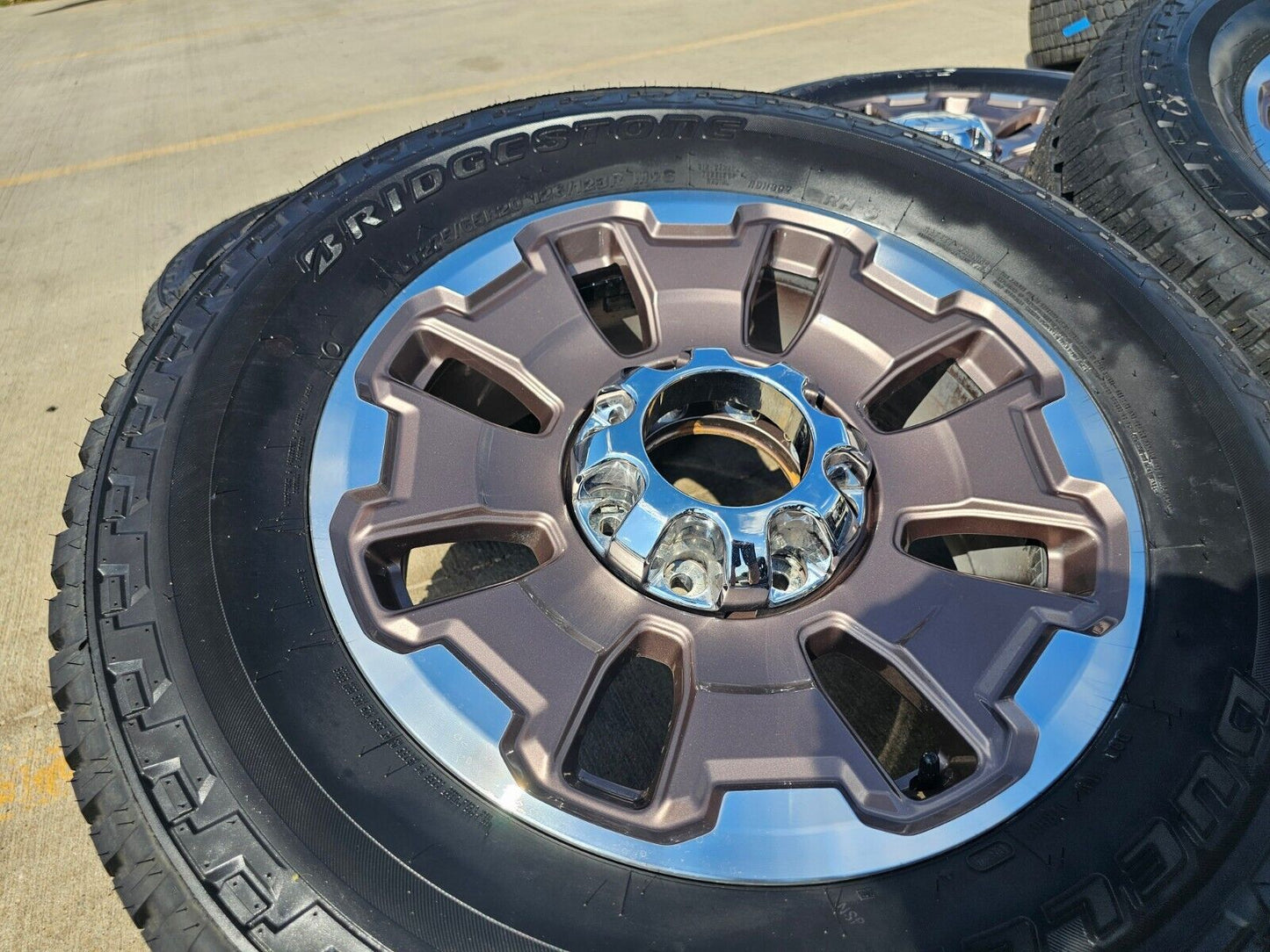 20" Ford F-250 F-350 OEM KING RANCH tan wheels rims 10487 2024 2025 NEW