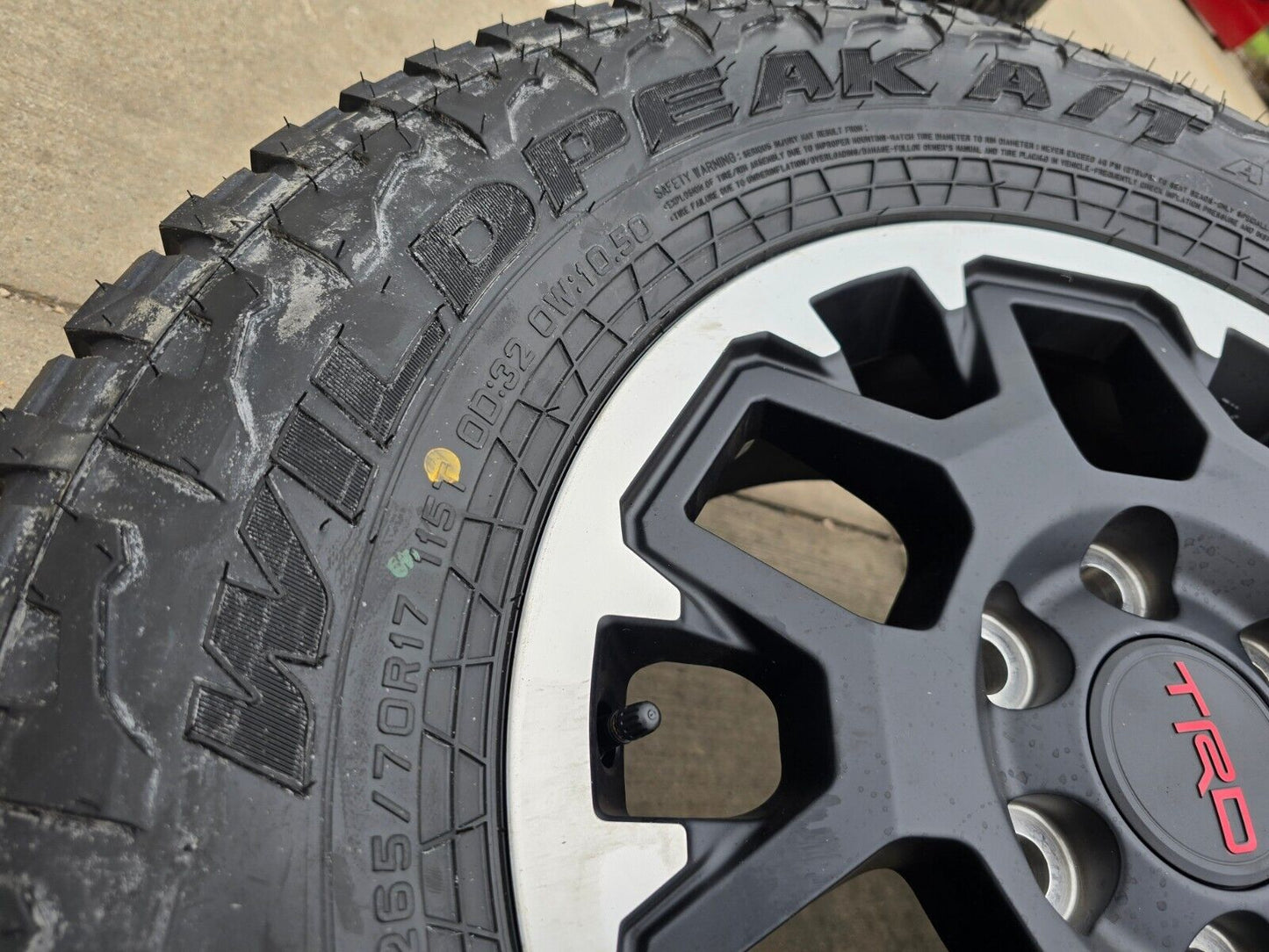 17" Toyota Tacoma 4Runner TRD OEM 42611 95893 10638 wheels rims 2025 A/T3 NEW