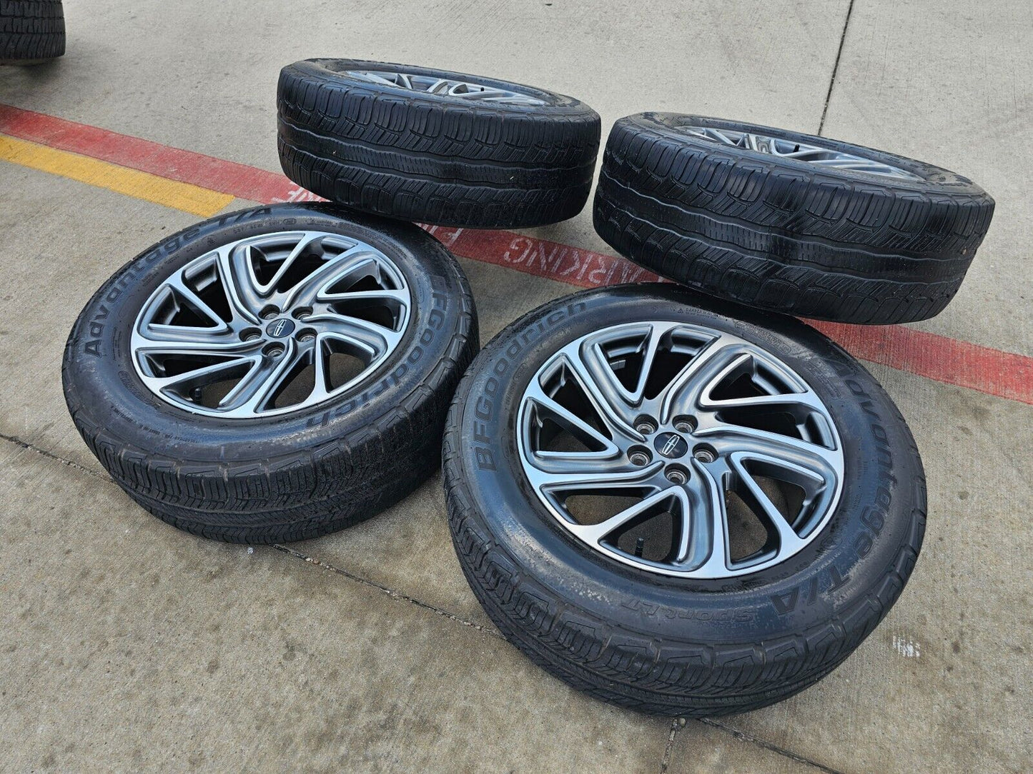 19" Lincoln Aviator OEM rims wheels 10187 Ford Explorer 2021 2022 2023 2024 2025