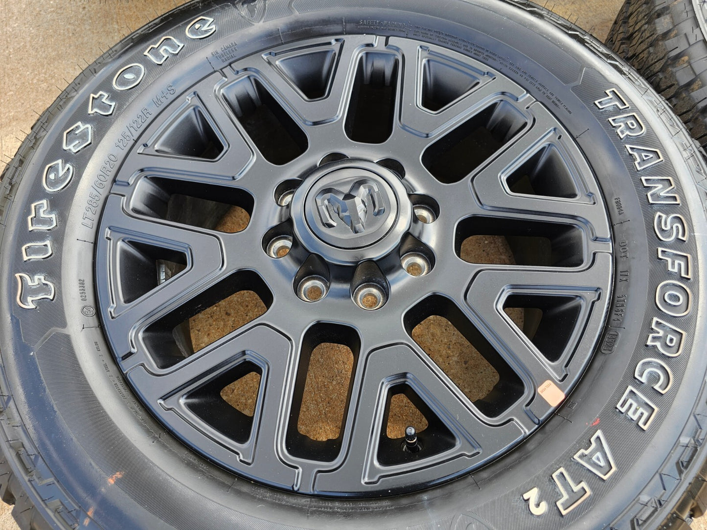 20" Dodge Ram 2500 3500 LARAMIE OEM 51649 wheels rims tires 2024 2025 2026 NEW