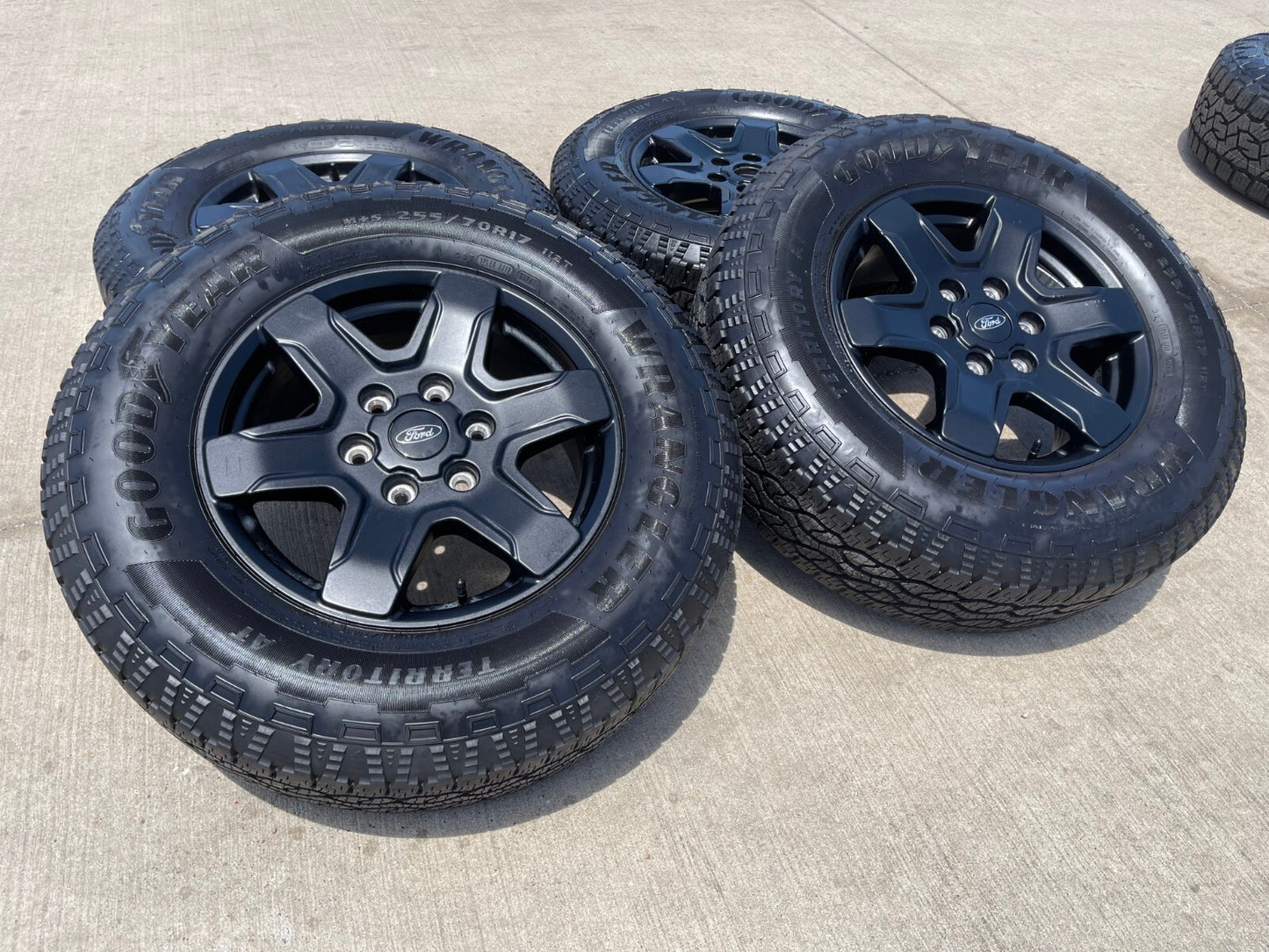 17" Ford Ranger wheels rims 95292 10383 tires 2023 2024 2025 2026 NEW