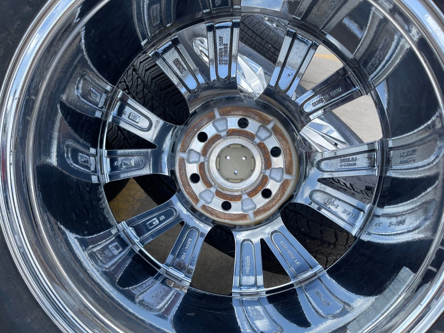 20" Ford F-150 Expedition chrome rims wheels 10003 OEM tires CLEAN