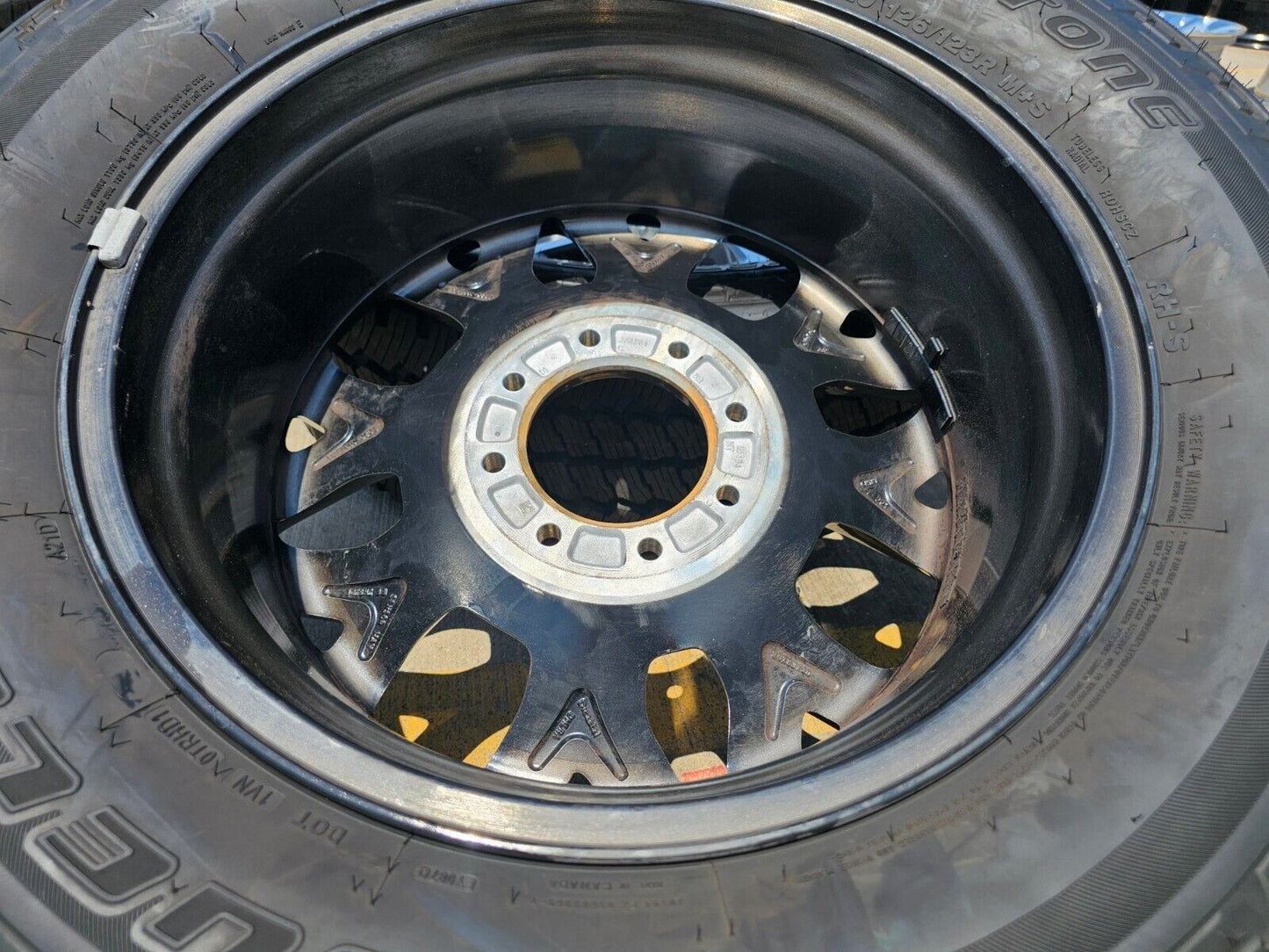20" Ford F-250 F-350 OEM Lariat wheels rims 10292 tires 2021 2022 2023 2024 2025