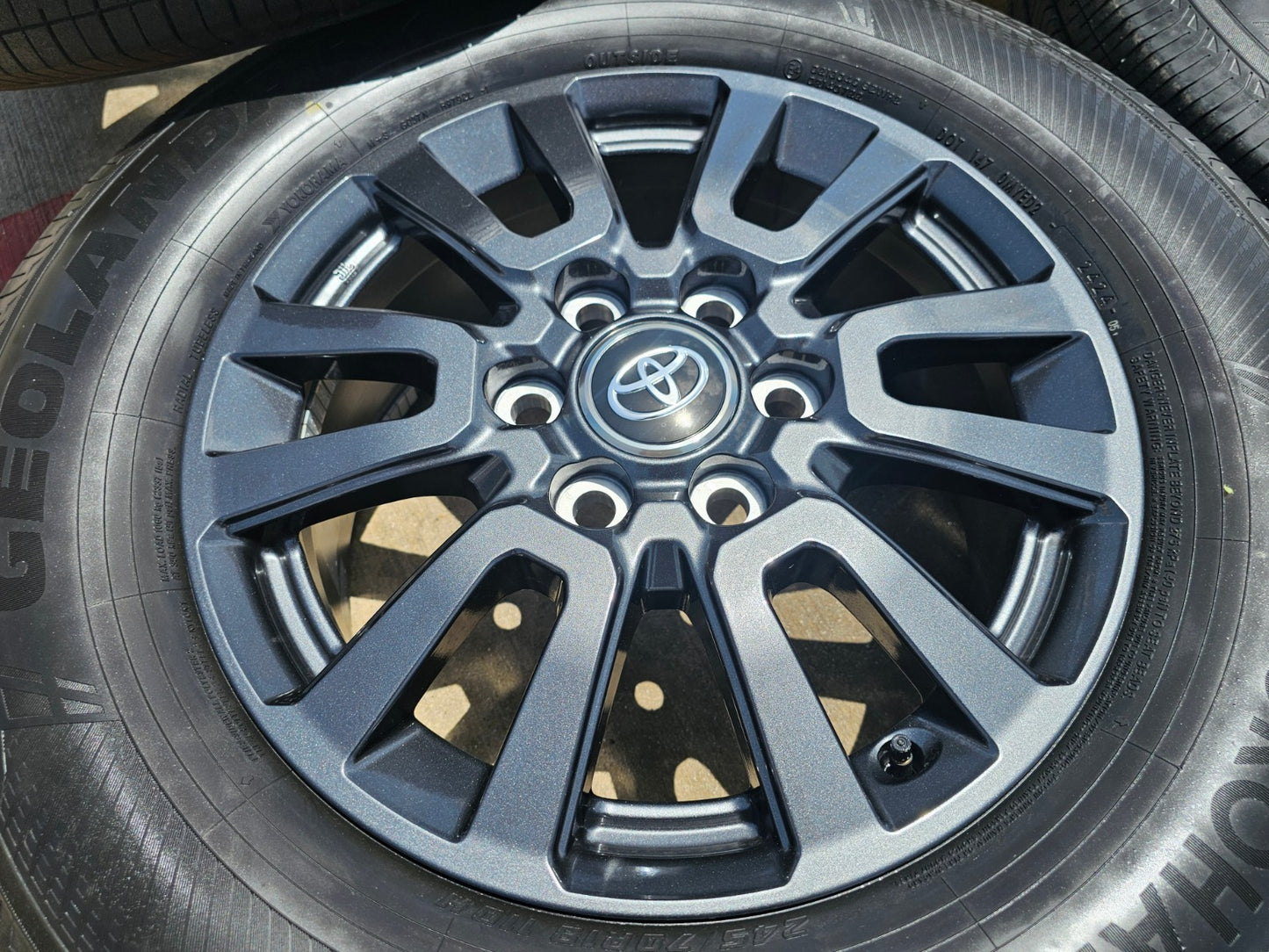 18" Land Cruiser Tundra Sequoia 4Runner GX550 OEM wheels rims 2024 2025 NEW
