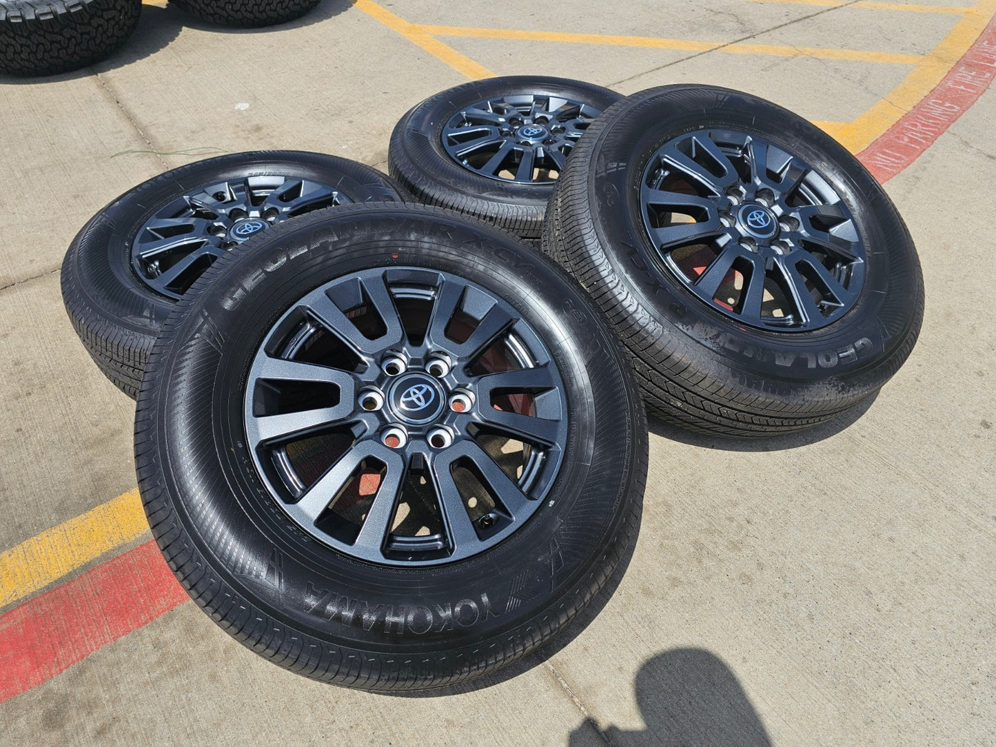 18" Land Cruiser Tundra Sequoia 4Runner GX550 OEM wheels rims 2024 2025 NEW