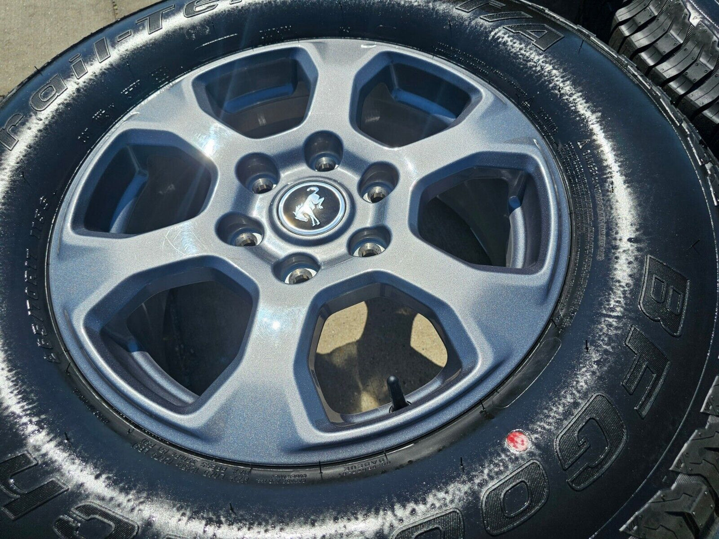17" Ford Bronco Big Bend wheels rims 10384 Ranger 2022 2023 2024 2025 NEW BFG