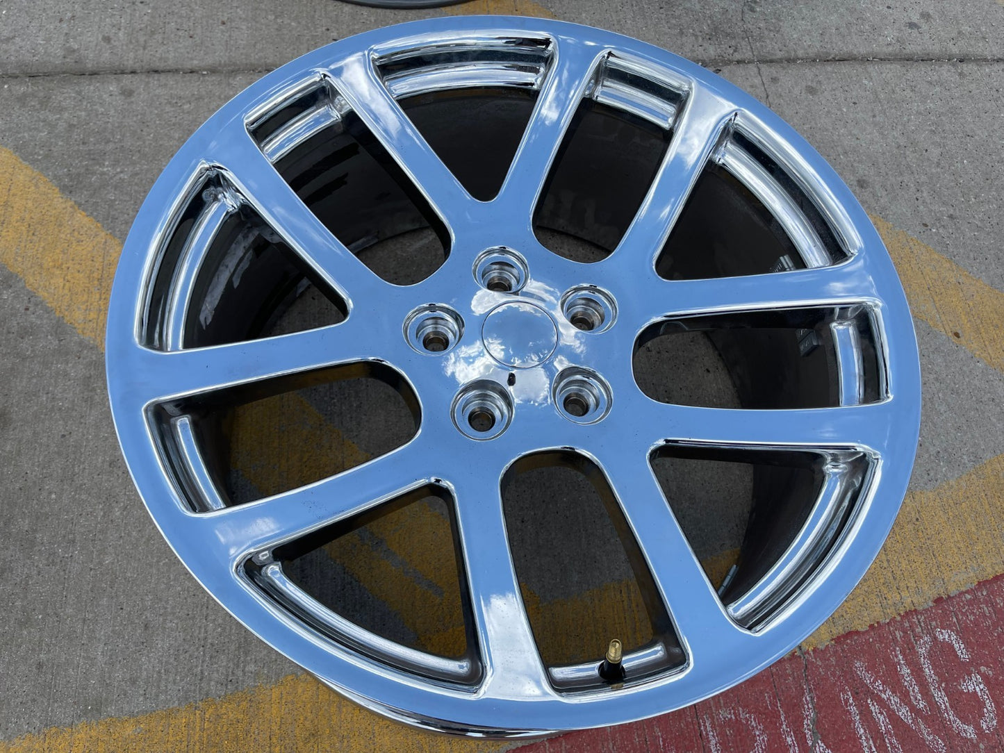 (1) 22" 22x10 Dodge Ram 1500 SRT-10 OEM Replica 2223 wheel rim chrome SPARE