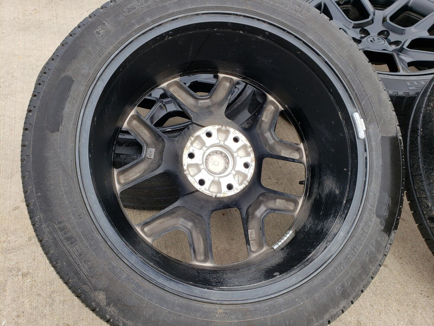 22" Dodge Ram 1500 OEM LIMITED Laramie wheels rims black 2725 2684 tires