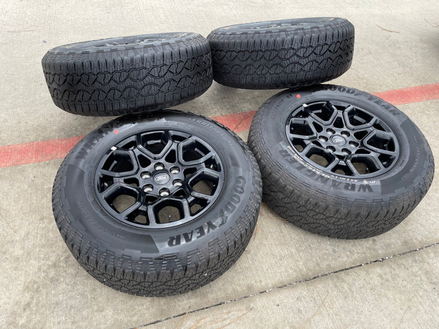 18" Ford F-150 OEM rims wheels 95049 10340 Expedition 2023 2024 2025 2026 NEW