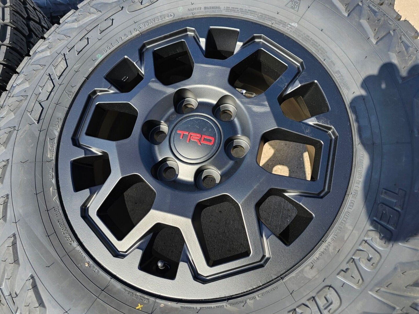 17" Toyota Tacoma 4Runner TRD OEM 10638 42611 95893 wheels rims 2025 NITTO NEW