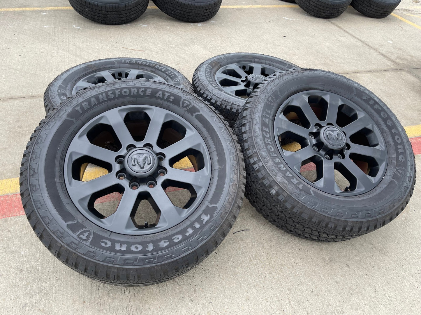 20" Dodge Ram 2500 3500 LARAMIE OEM 2700 wheels rims tires 2023 2024 2025 2026