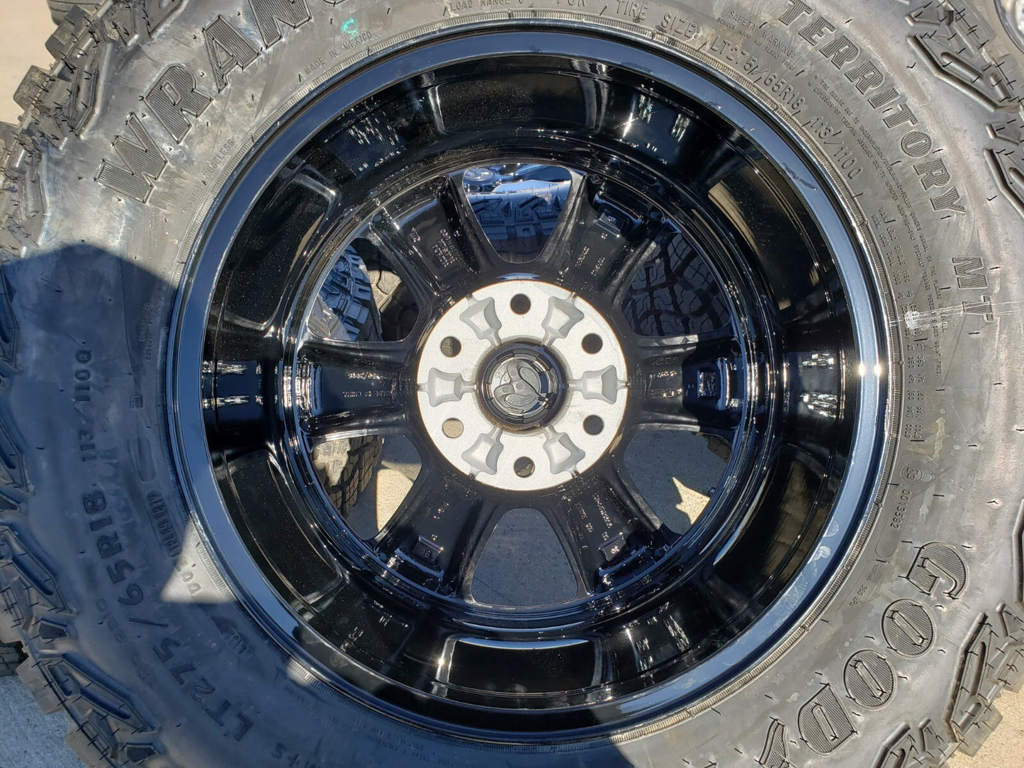 18" Dodge Ram 1500 Rebel Black OEM wheels rims 2671 tires 2023 2024 2025 NEW