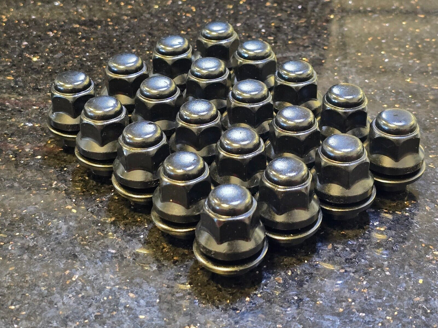 (20) OEM 12x1.5 Toyota Camry lug nuts polished Avalon Corolla Rav4 lugs RX350