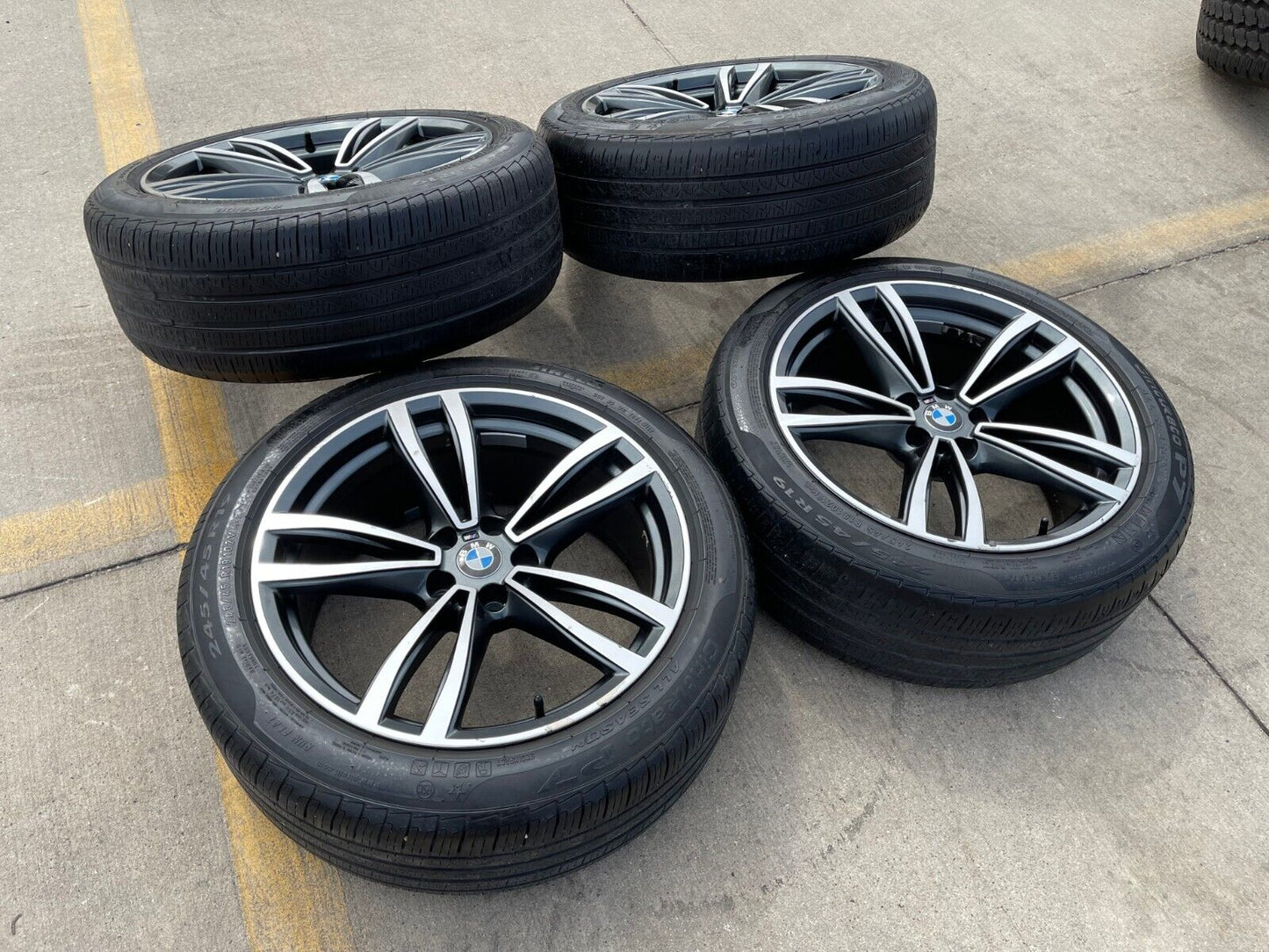 19" BMW OEM 4 5 6 7 8 650i 740i 840i Series wheels rims 2020 2021 2022 2023 2024