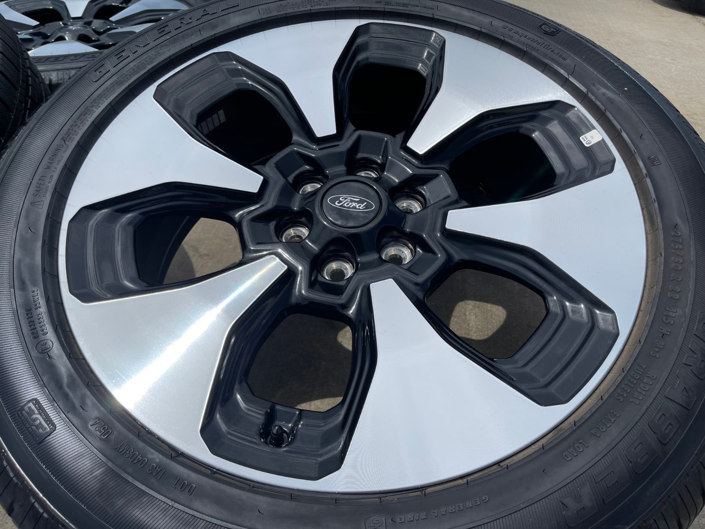 22" Ford F-150 LIMITED OEM rims wheels 10472 Expedition 2022 2023 2024 2025