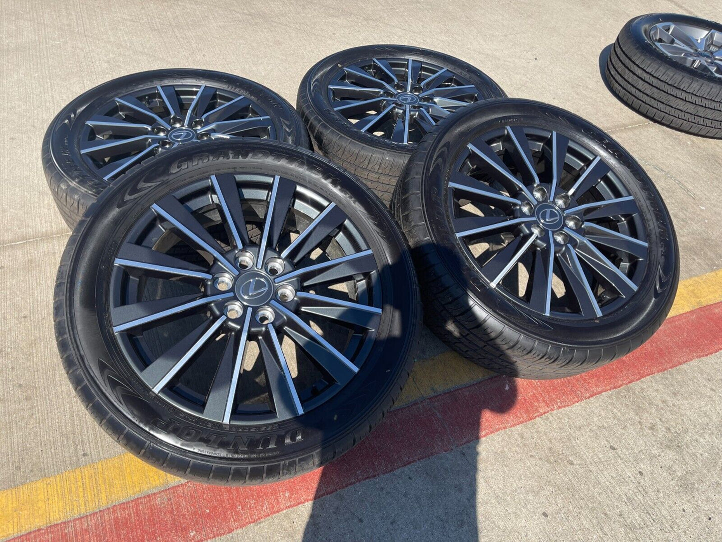 22" Lexus GX550 OEM wheels rims Toyota Land Cruiser Tundra 78519 LX600 2025 NEW