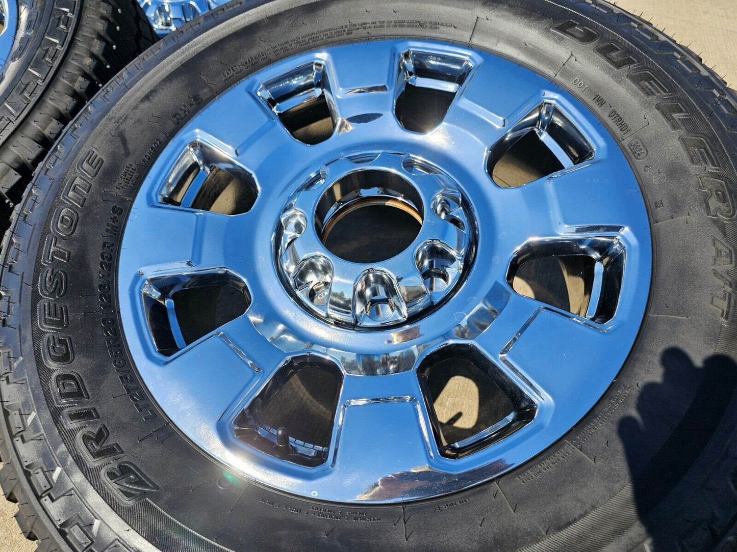 20" Ford F-250 F-350 OEM KING RANCH chrome 10295 wheels rims 2024 2025 NEW