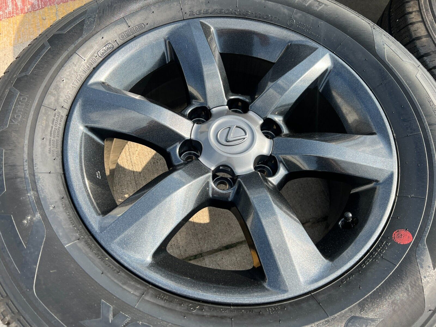 18" Lexus GX460 GX470 Tacoma OEM wheels rims 74229 2010 2011 2020 2021 2022 2023