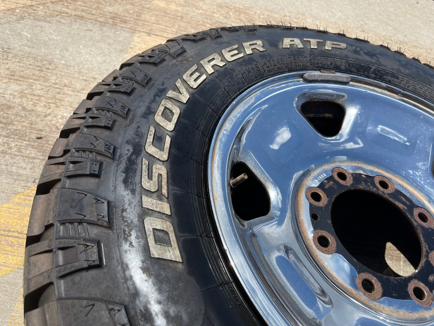 17" Ford F-250 F-350 OEM 3828 wheel rim 2020 2021 2022 2023 2024 2025 COOPER