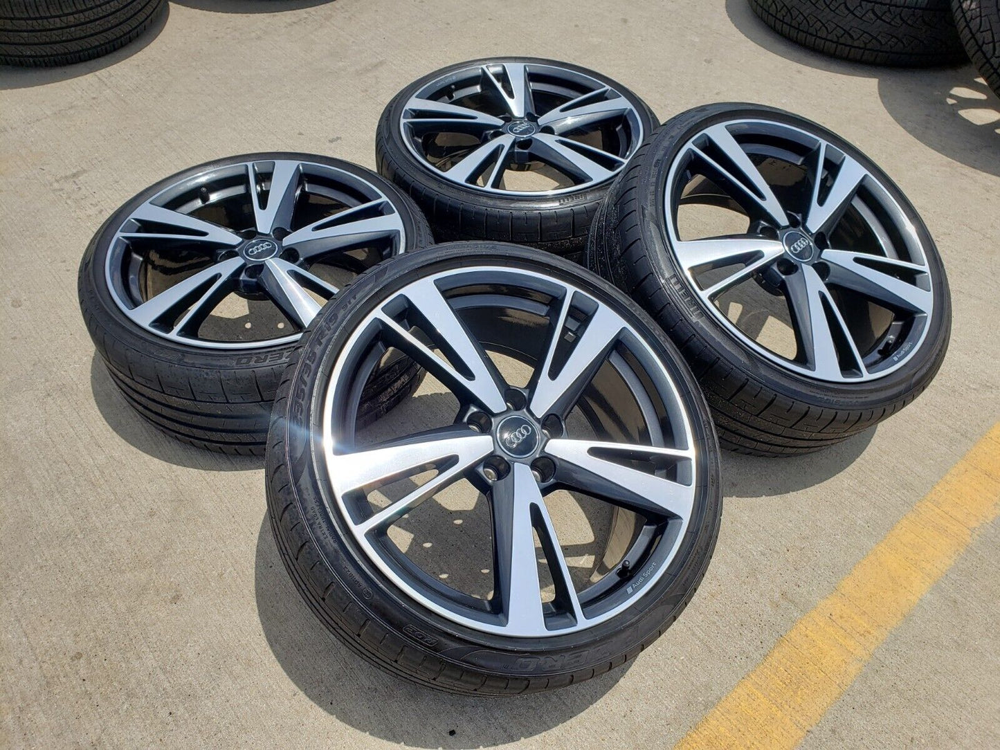 19" Audi RS3 OEM wheels rims A4 S4 A5 S5 S6 A6 59046 2020 2021 2022 2023 2024