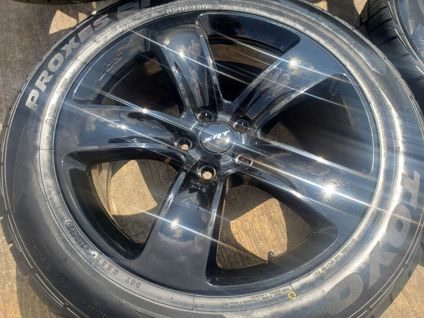 20" Jeep Grand Cherokee SRT Trackhawk OEM 9139 wheels rims tires NEW