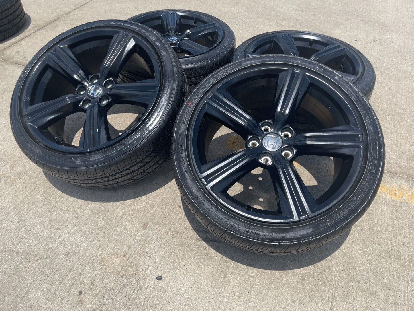 19" Honda Accord OEM Black Sport wheels rims 60307 190340 Civic 2023 2024 2025