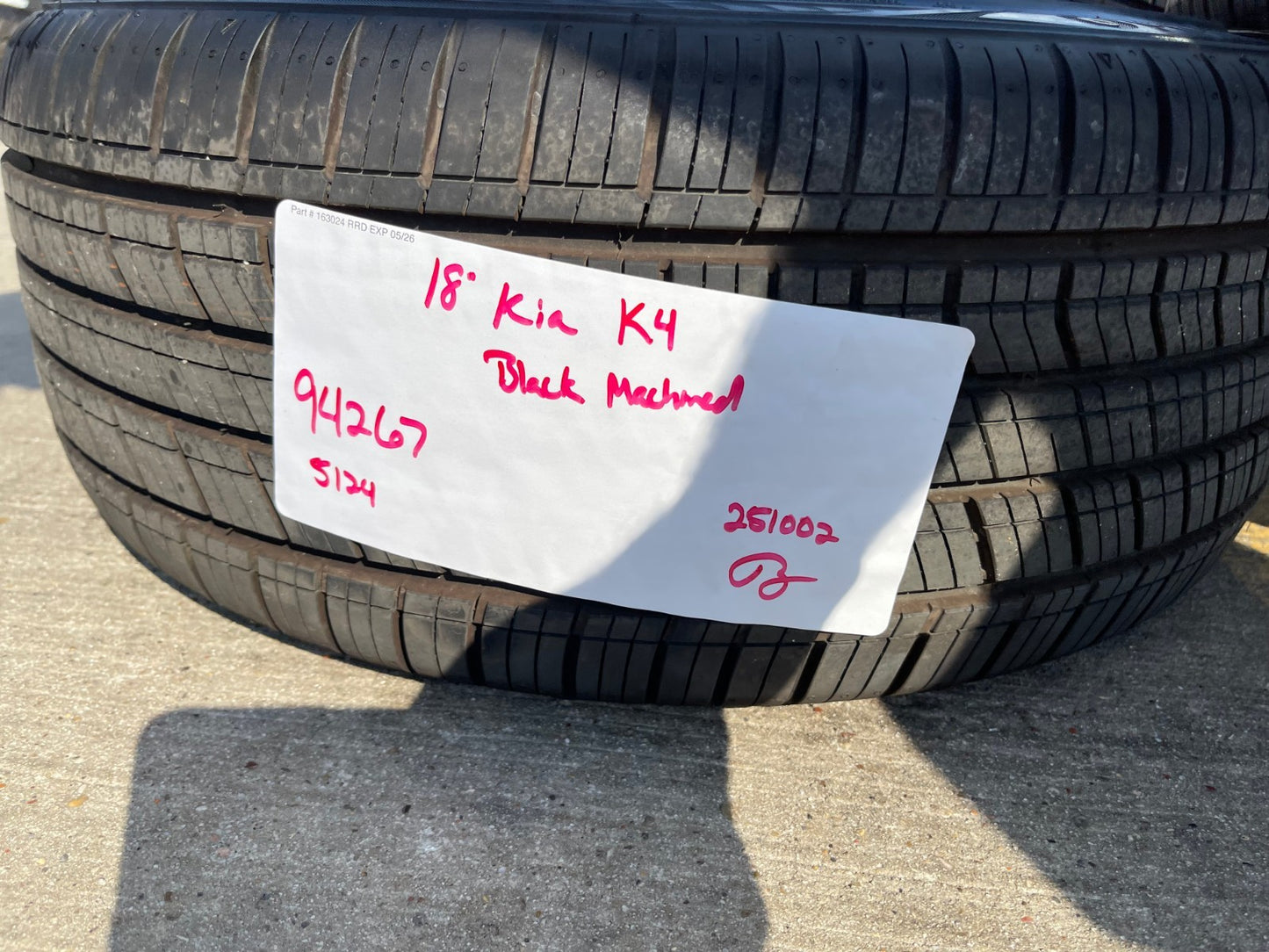 18" Kia K4 K5 OEM wheels rims 94267 74732 Sonata Stinger Forte 2025 2026 NEW