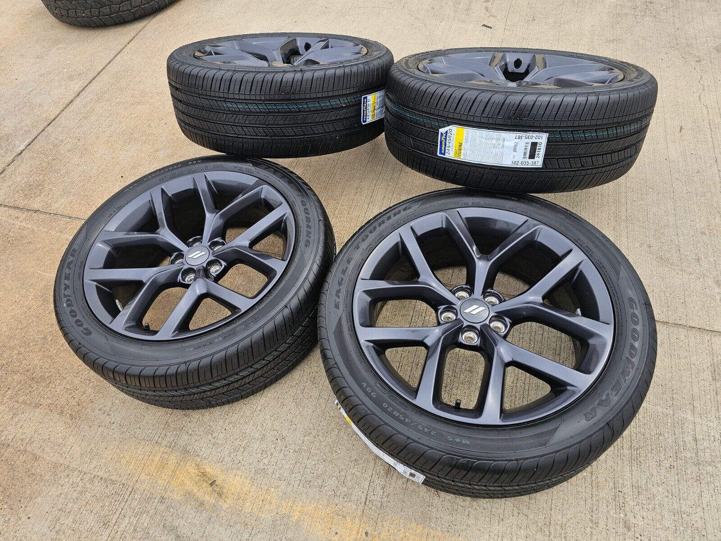 20" Dodge Charger Challenger Chrysler 300 OEM wheels rims 2652 tires NEW