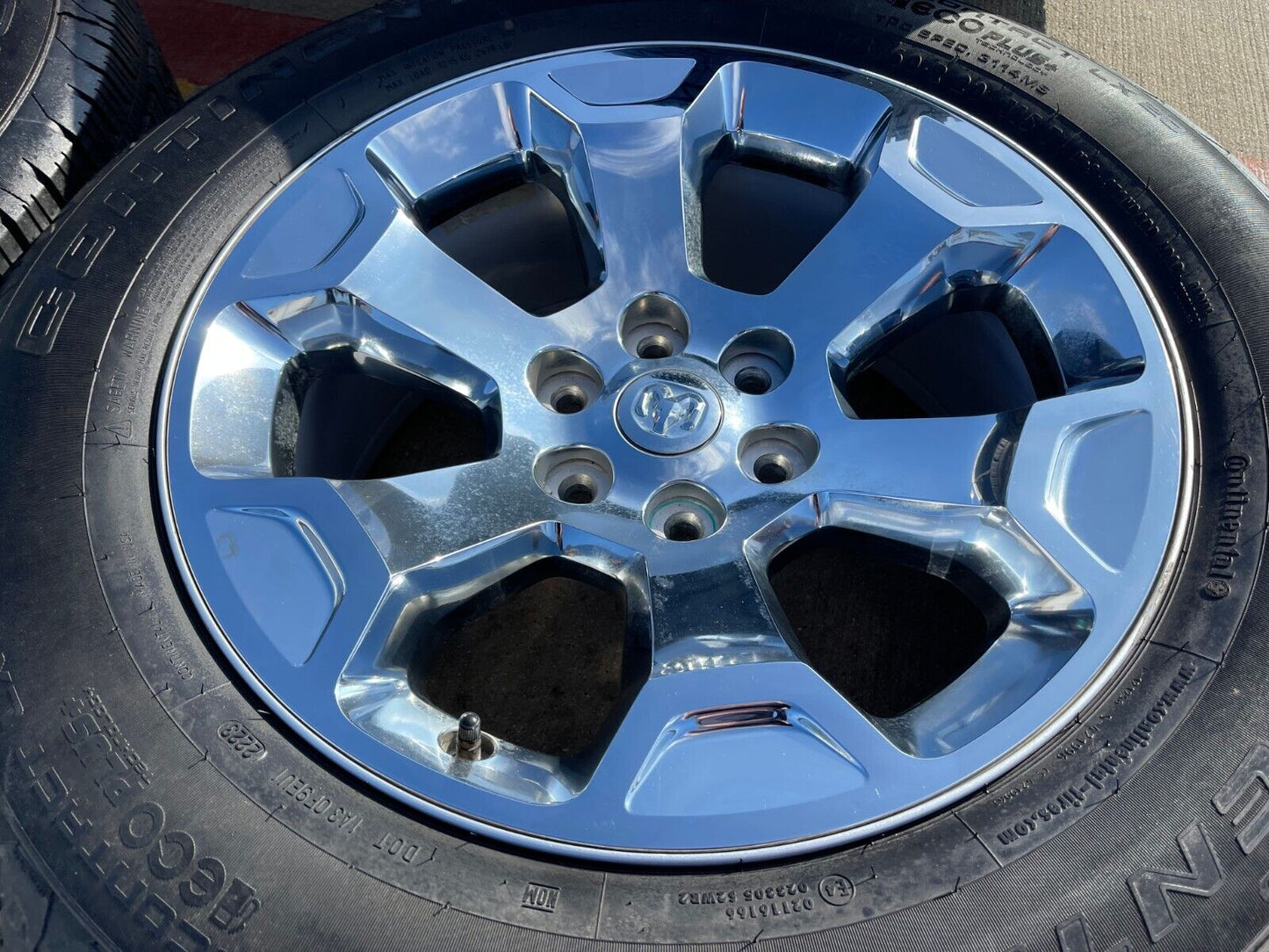 20" Dodge Ram 1500 OEM Laramie CHROME 2680 wheels rims 2022 2023 2024 2025 NEW