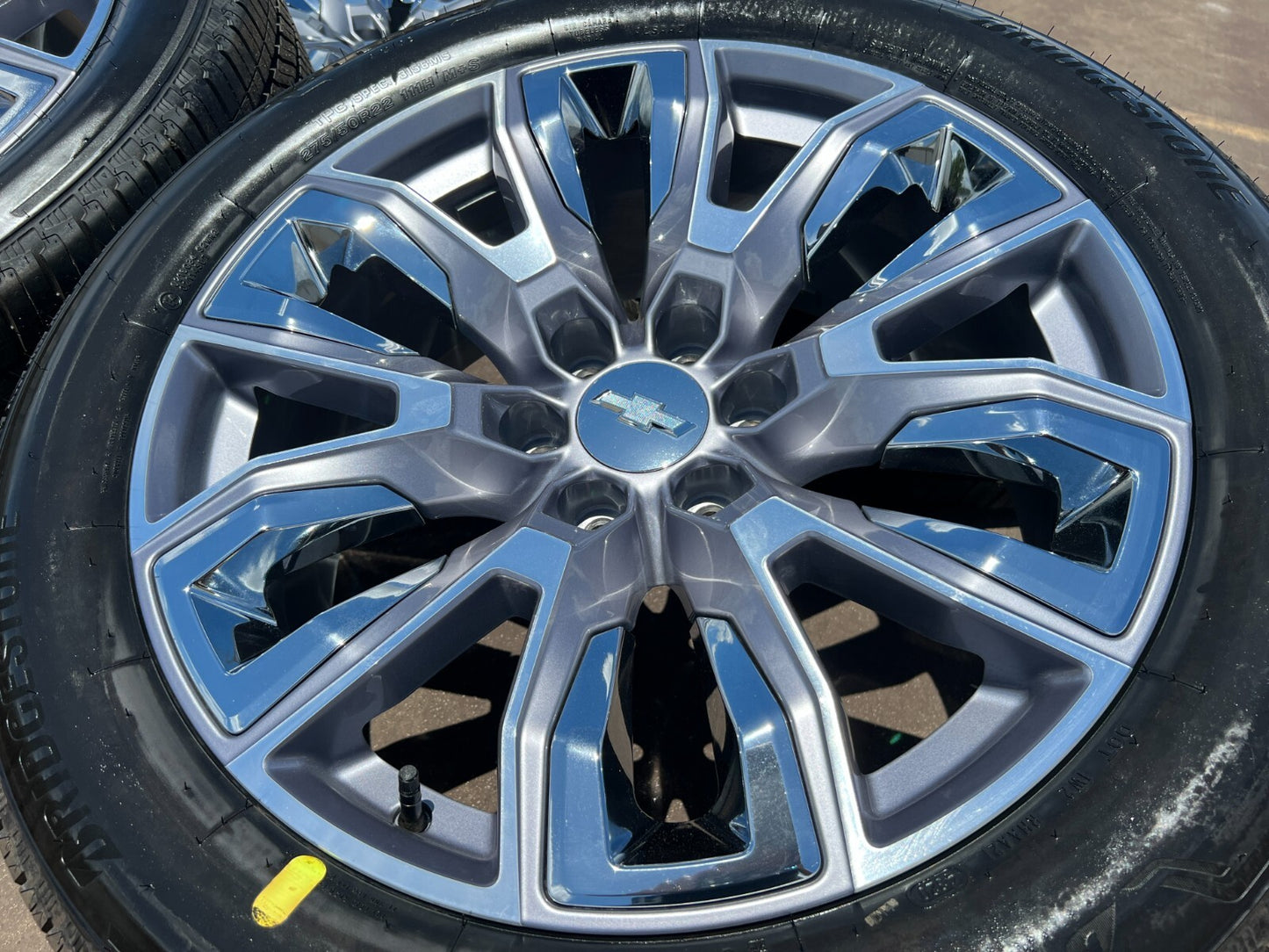 22" GMC Yukon Chevy Tahoe Escalade OEM chrome 95513 wheels rims NEW