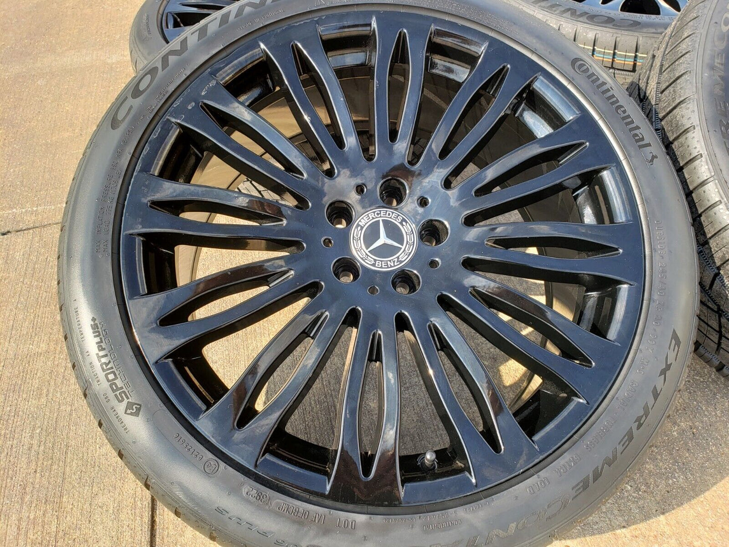 20" Mercedes S550 S600 S65 S63 OEM 85504 85505 wheels rims tires NEW