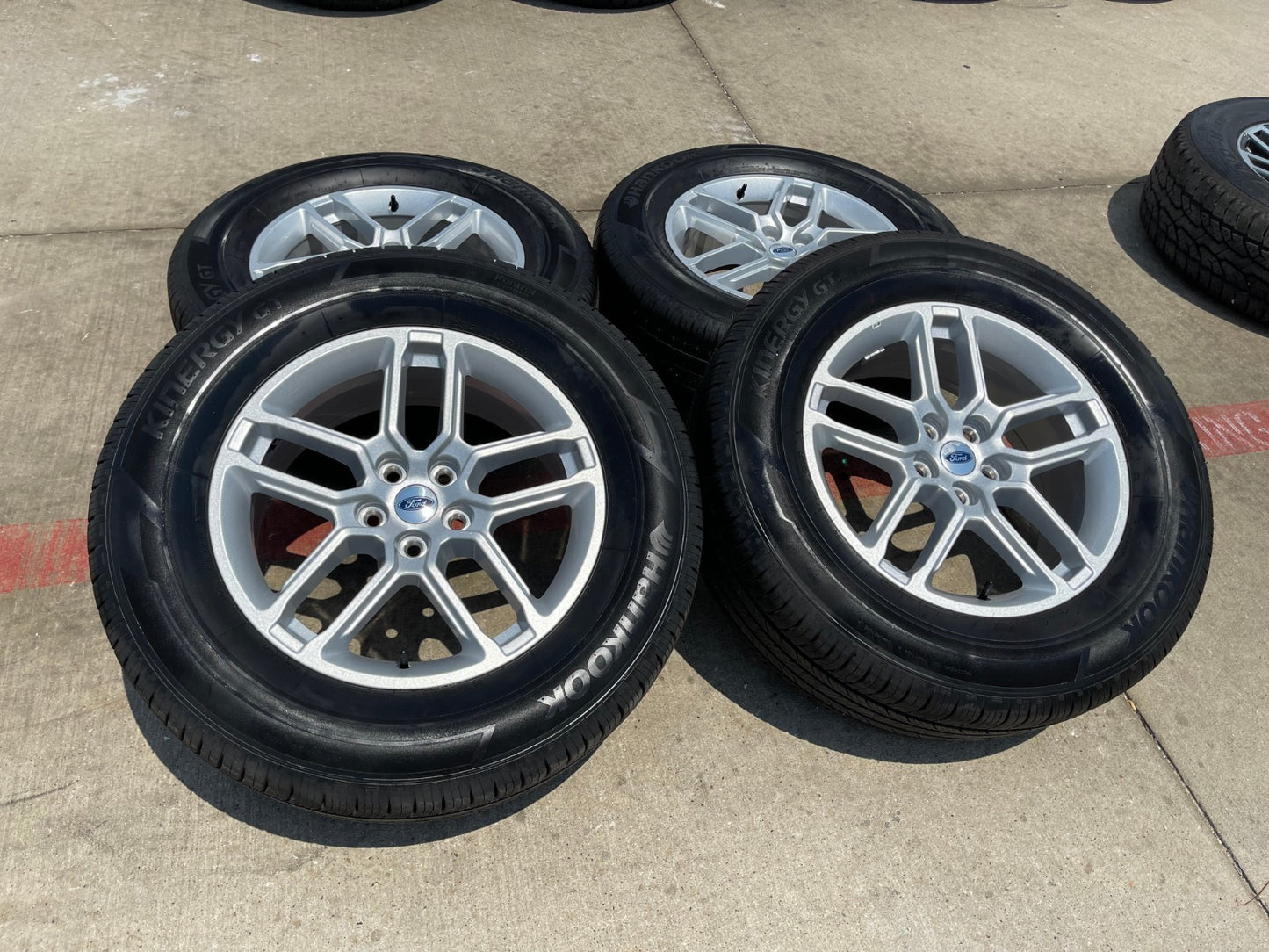 18" Ford Explorer Sport OEM rims wheels 10698 tires 2024 2025 2026 NEW