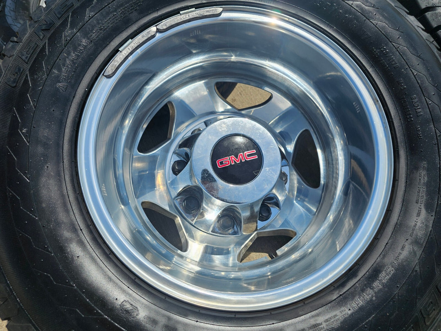 17" Chevy Silverado GMC Sierra 3500 Dually rims wheels OEM 5519 5520 GENERAL