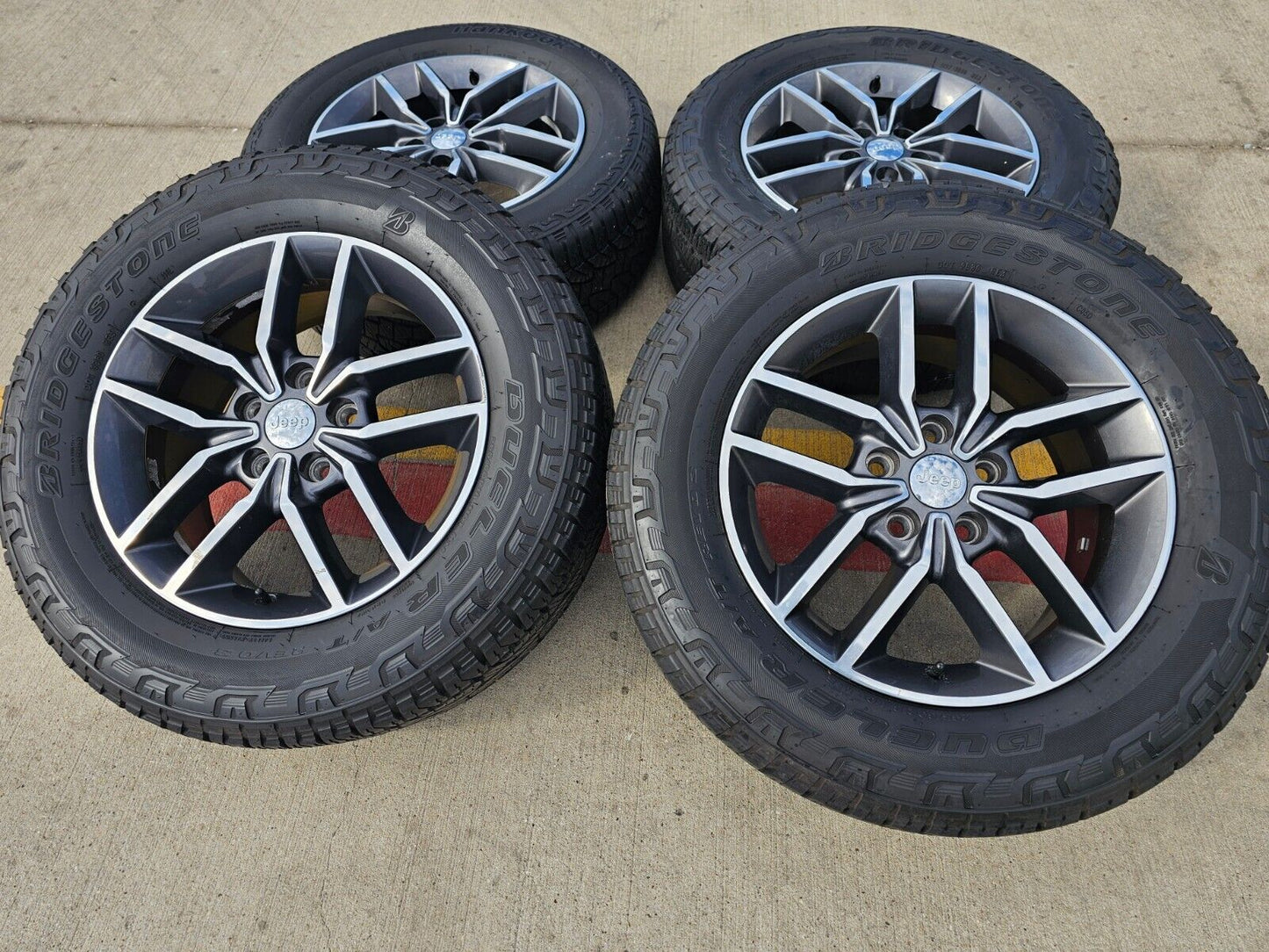 18" Jeep Grand Cherokee Durango OEM 9164 LIMITED wheels rims tires