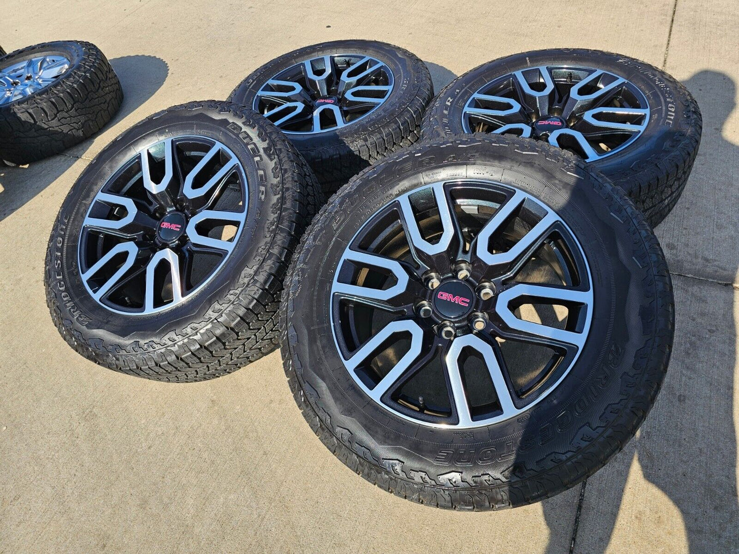 20" GMC Sierra Yukon Chevy OEM black 5914 5918 wheels rims 2023 2024 2025 NEW