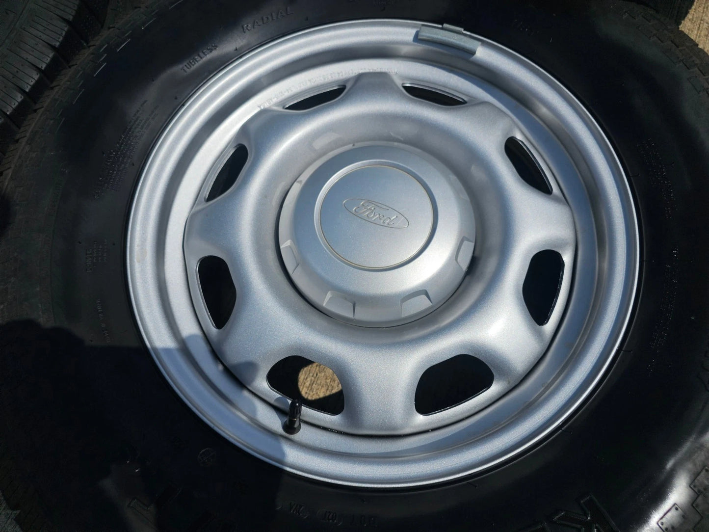 17" Ford F-150 OEM rims wheels 3857 tires steel 2020 2021 2022 2023 2024 2025