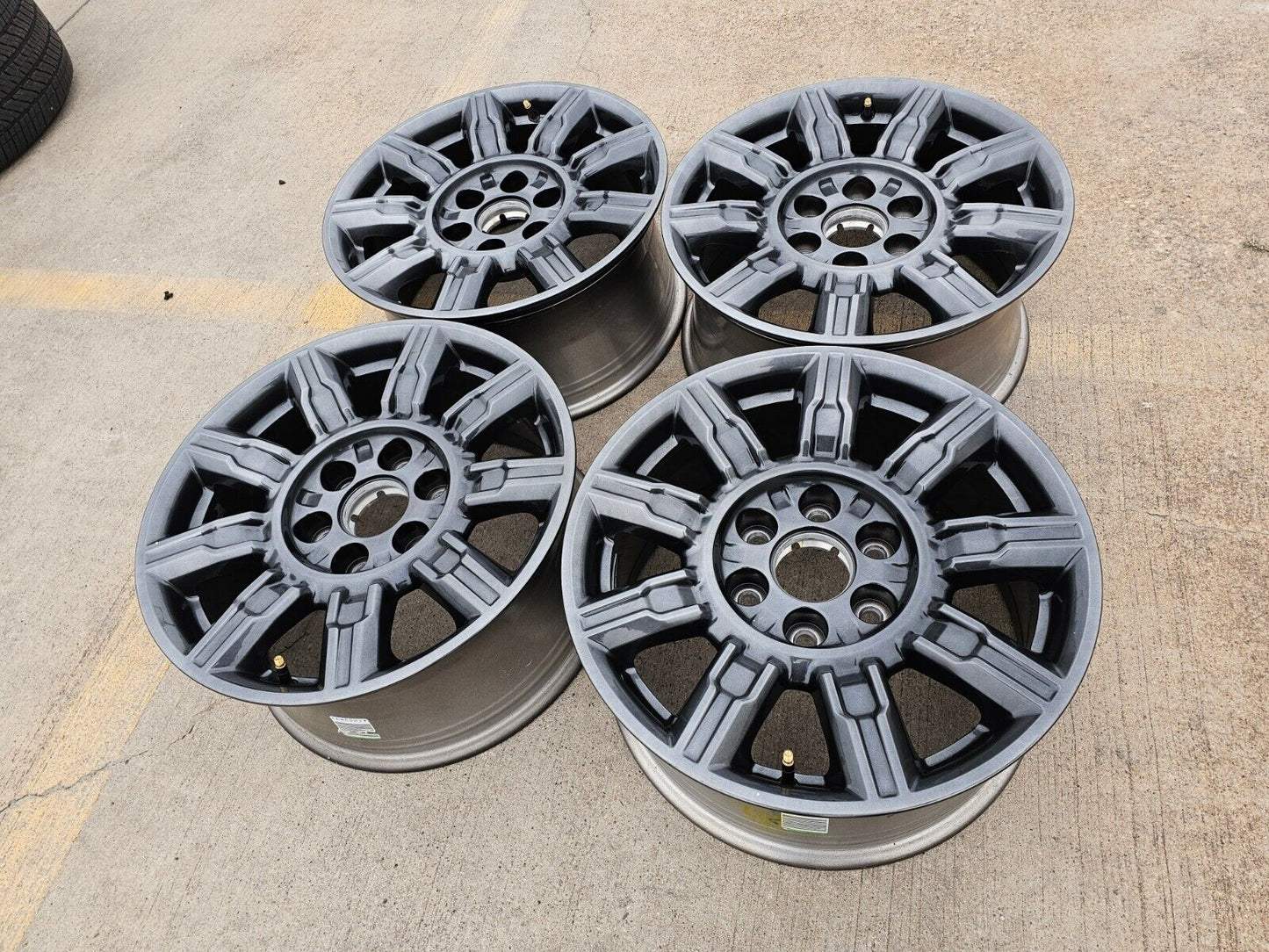 18" GMC Sierra AT4X Chevy Silverado OEM wheels rims 2024 2025 NEW