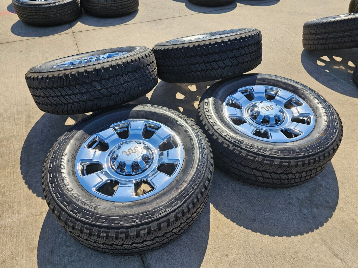 20" Ford F-250 F-350 OEM KING RANCH chrome 10295 wheels rims 2024 2025 NEW