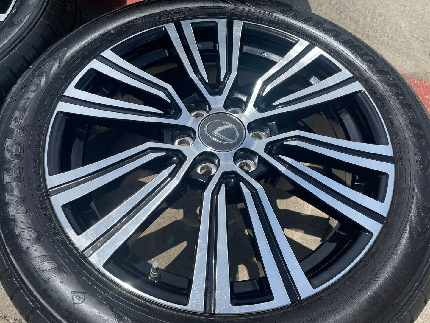 22" Lexus LX600 OEM wheels rims 74402 Toyota Tundra Sequoia 2023 2024 2025 NEW